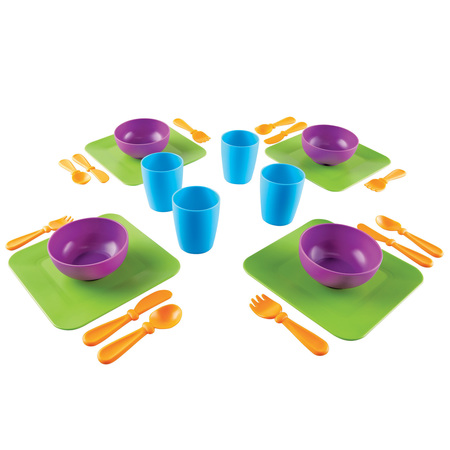 LEARNING RESOURCES New Sprouts® Serve it My Very Own Dish Set 3294